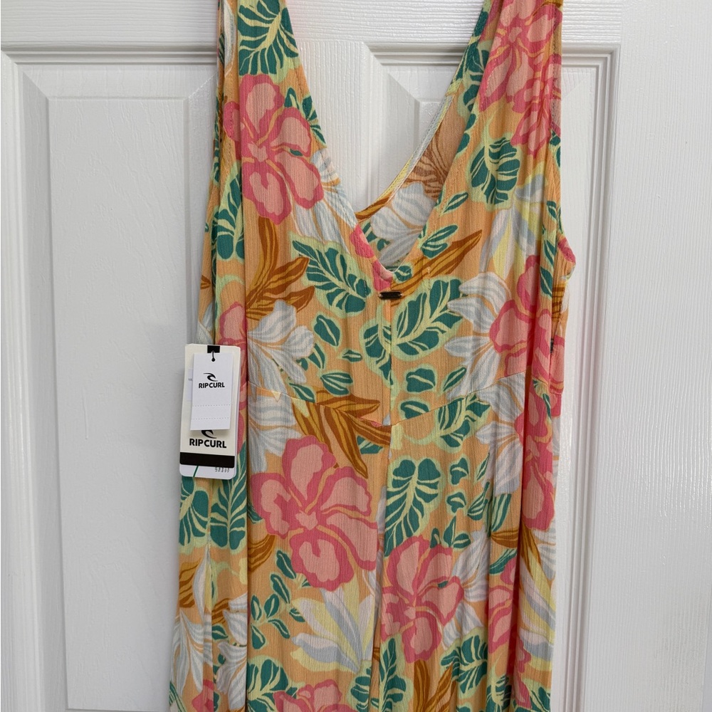 Adorable Rip Curl Tropical Floral Tank Romper NWT - Picture 8 of 14